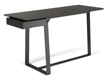 OMEGA - Marble secretary desk with drawers by Natuzzi Italia - view 2